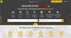 Desktop Screenshot of neworleansonline.us